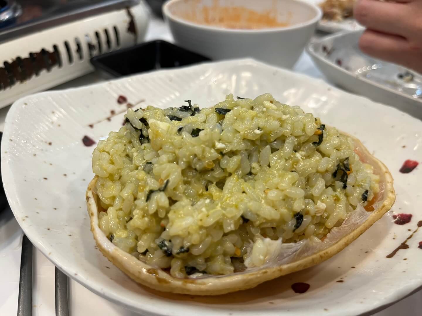 게딱지-비빔밥