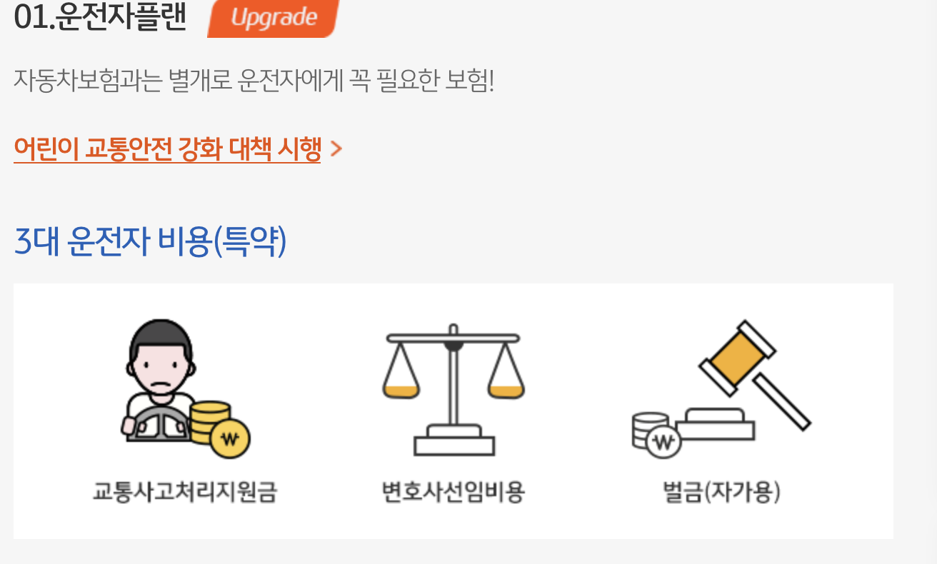 KB 다이렉트 운전자보험 1~3년