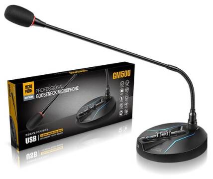 조이트론 노이즈캔슬링 방송용 USB 마이크&#44; GM50U