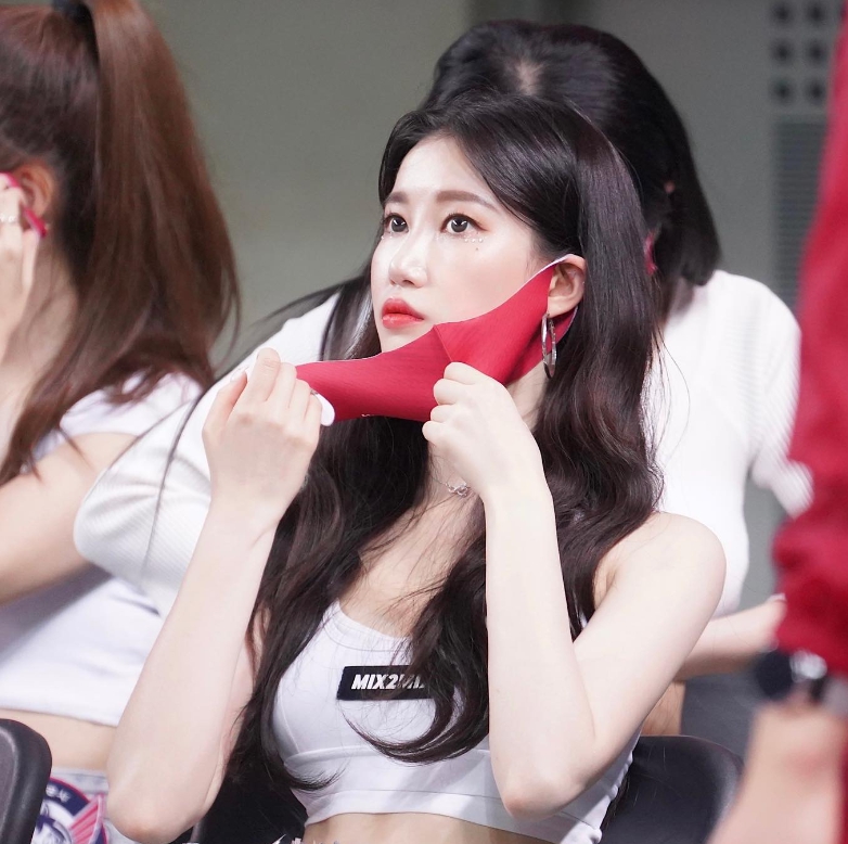 한유진치어리더