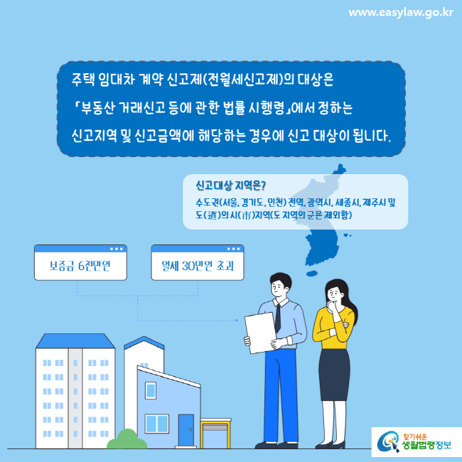임대차 계약 신고 방법 과태료