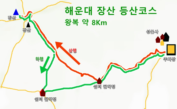 장산등산코스