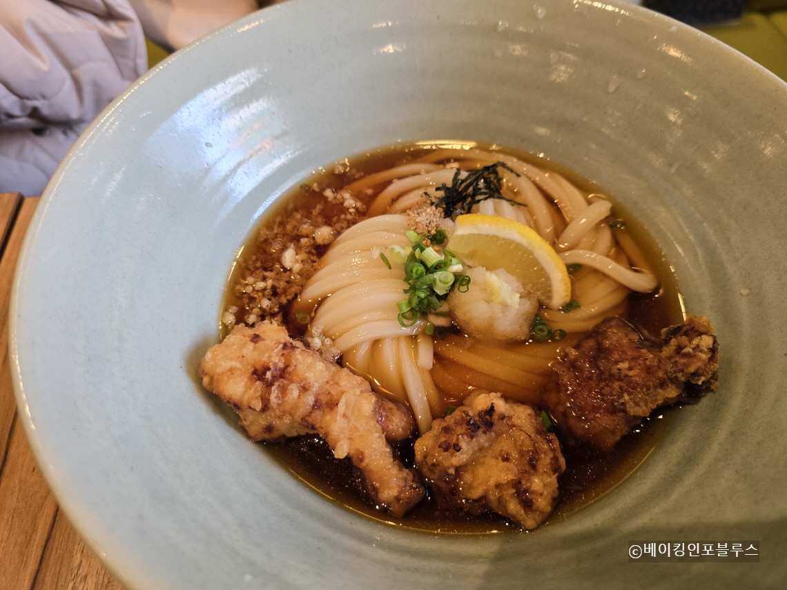 우동카렌-토리텐-붓카케우동