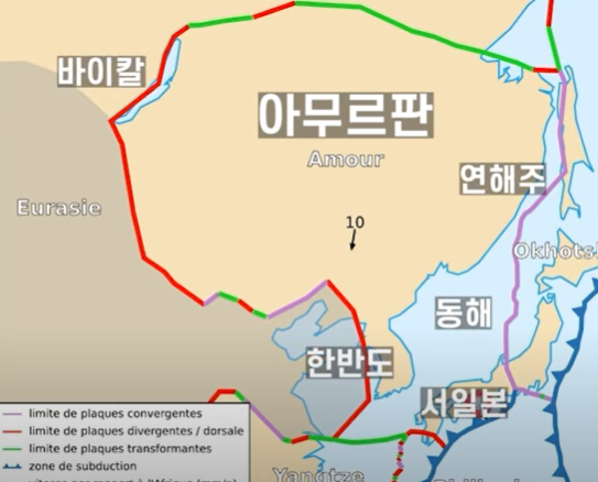 아무르판-지질도-지형도-지도설명