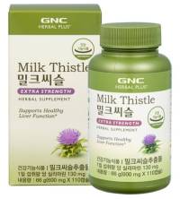 GNC HERBAL PLUS 밀크씨슬, 110정, 66g, 1개