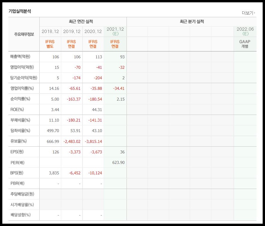 마인즈랩 기업실적분석