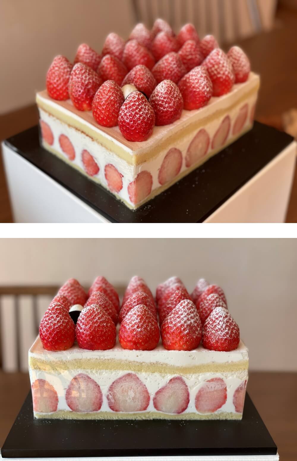 델리카한스 - 프리미엄 딸기 케이크 전체 모습