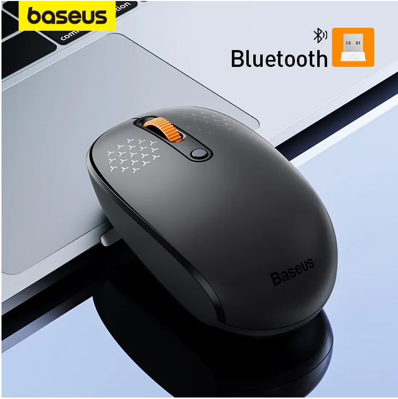  Baseus 무선 블루투스 5.0 마우스, 맥북 태블릿 노트북 PC 게임 액세서리