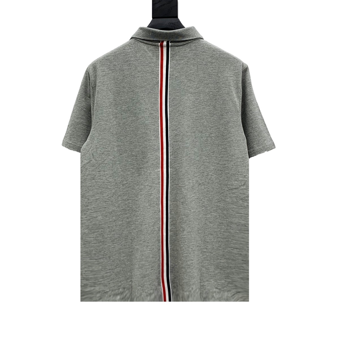  [THOM BRONWE] 톰브라운 센터백 스트라이프 피케 폴로 셔츠 MJP042A 00050 055 (3 COLOR)