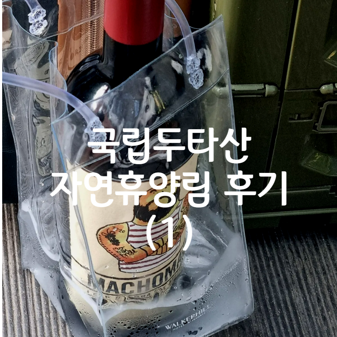 두타산 자연휴양림 캠핑 후기