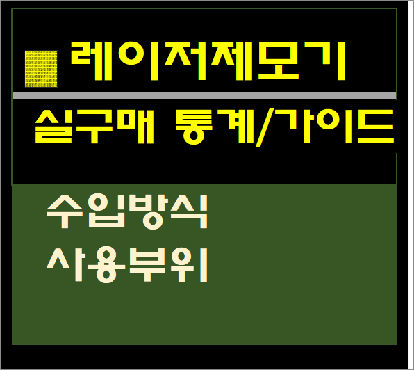  레이저제모기 추천 순위- 실사용자 통계, 추천 제품별 (2021년 3월)