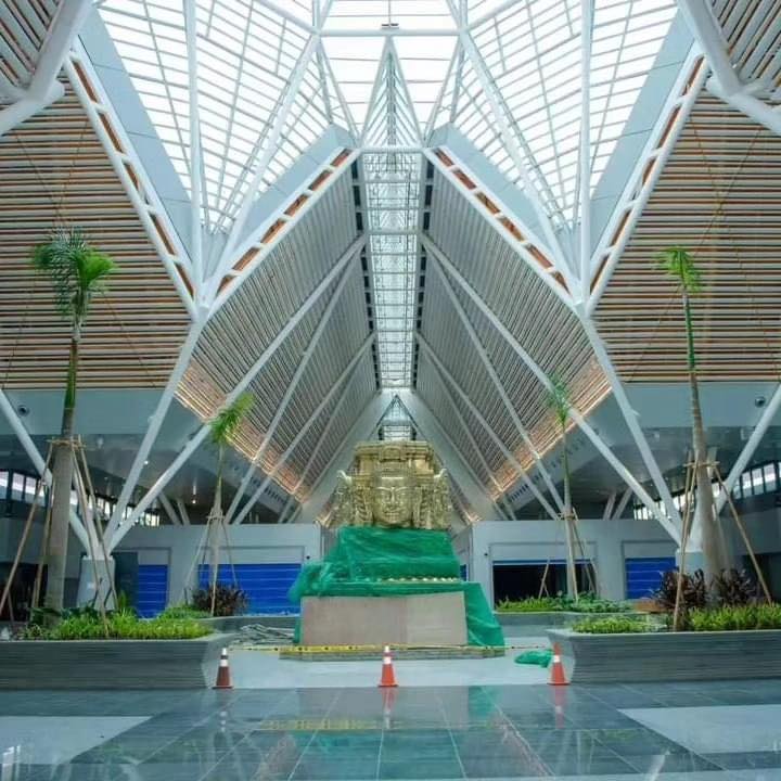 씨엠립 - 앙코르 국제 공항 내부 사진