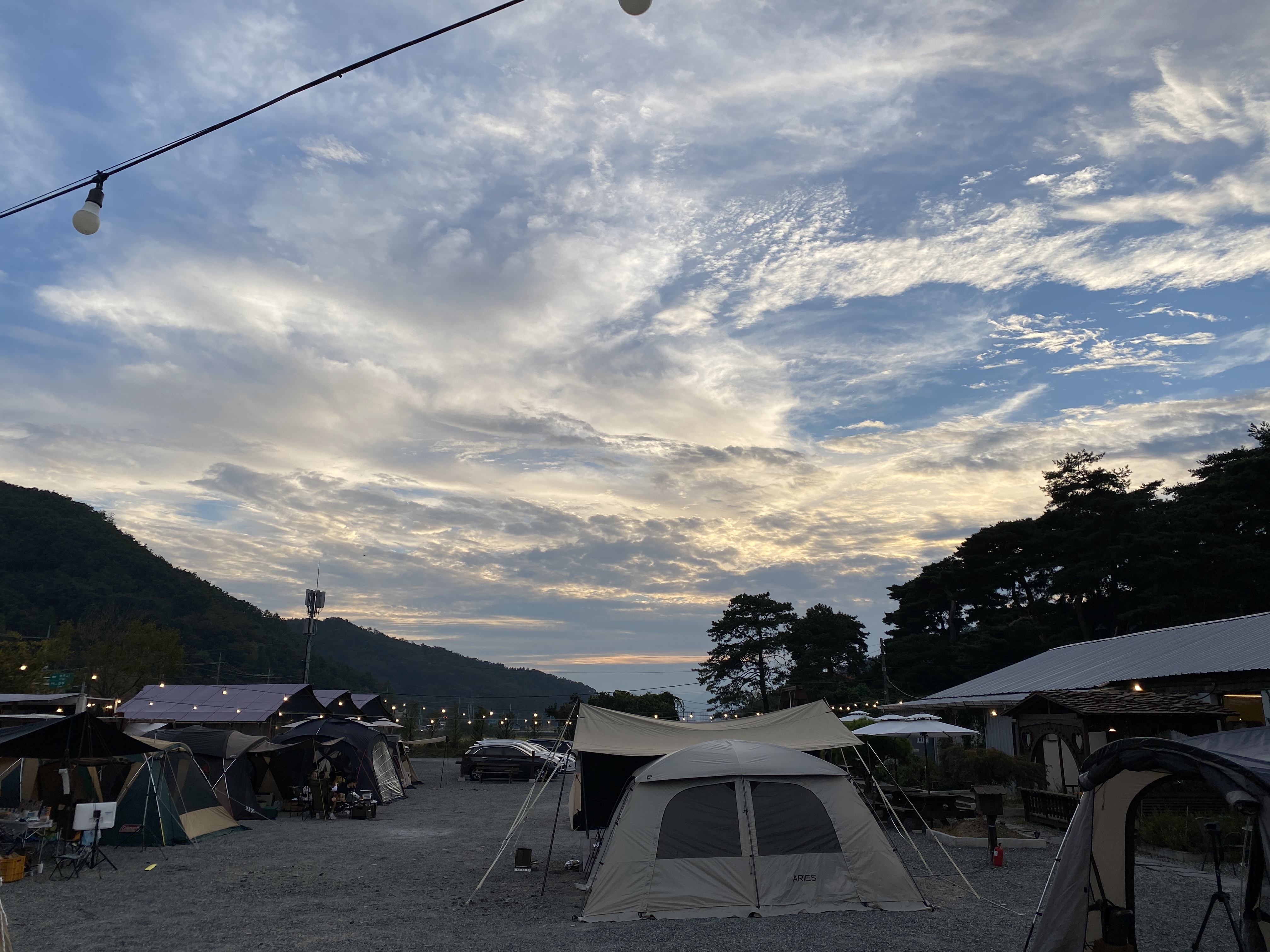 둥그레휴양마을 캠핑장