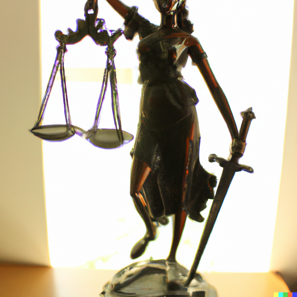 the goddess of justice