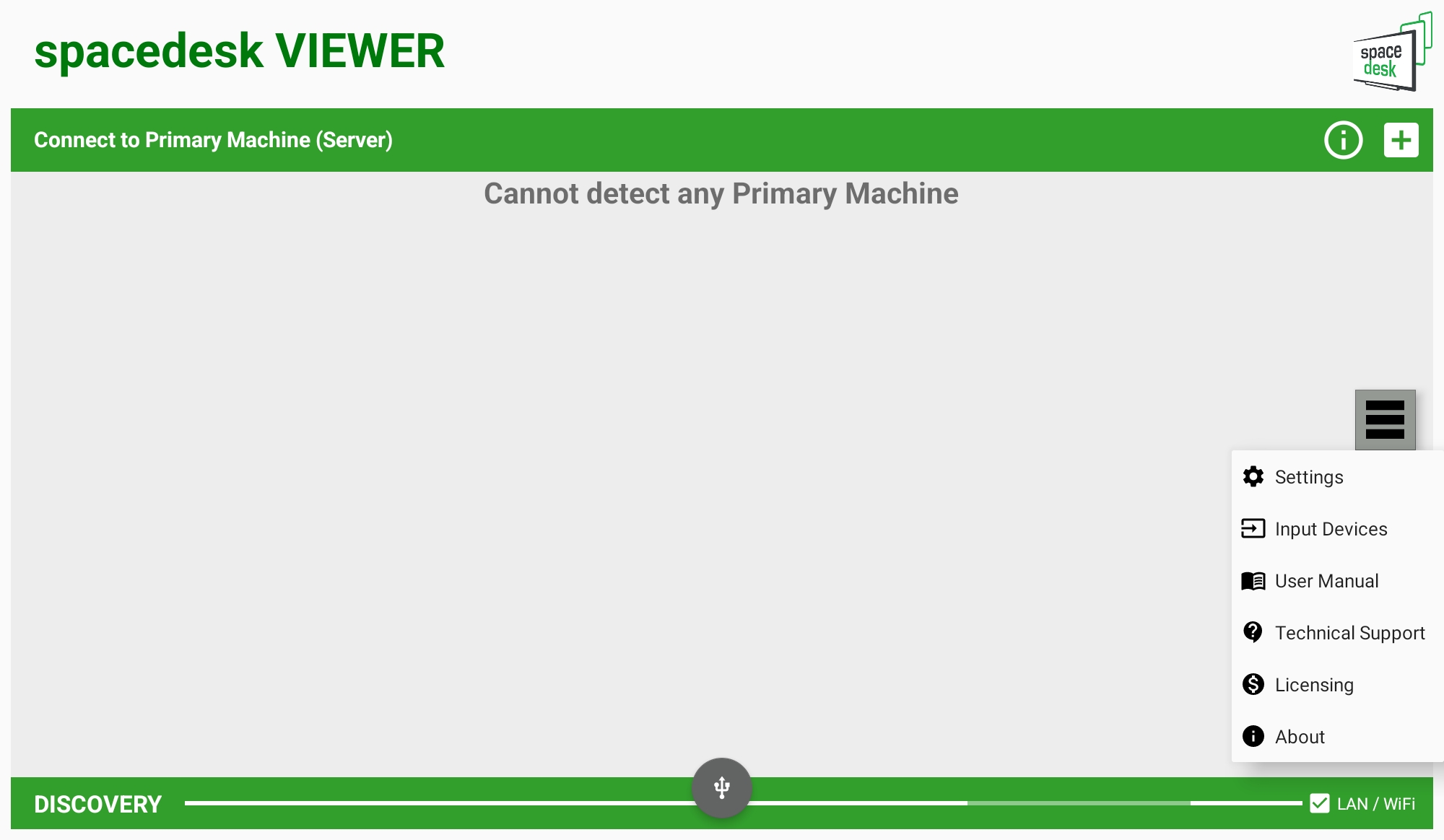 태블릿 spacedesk 화면