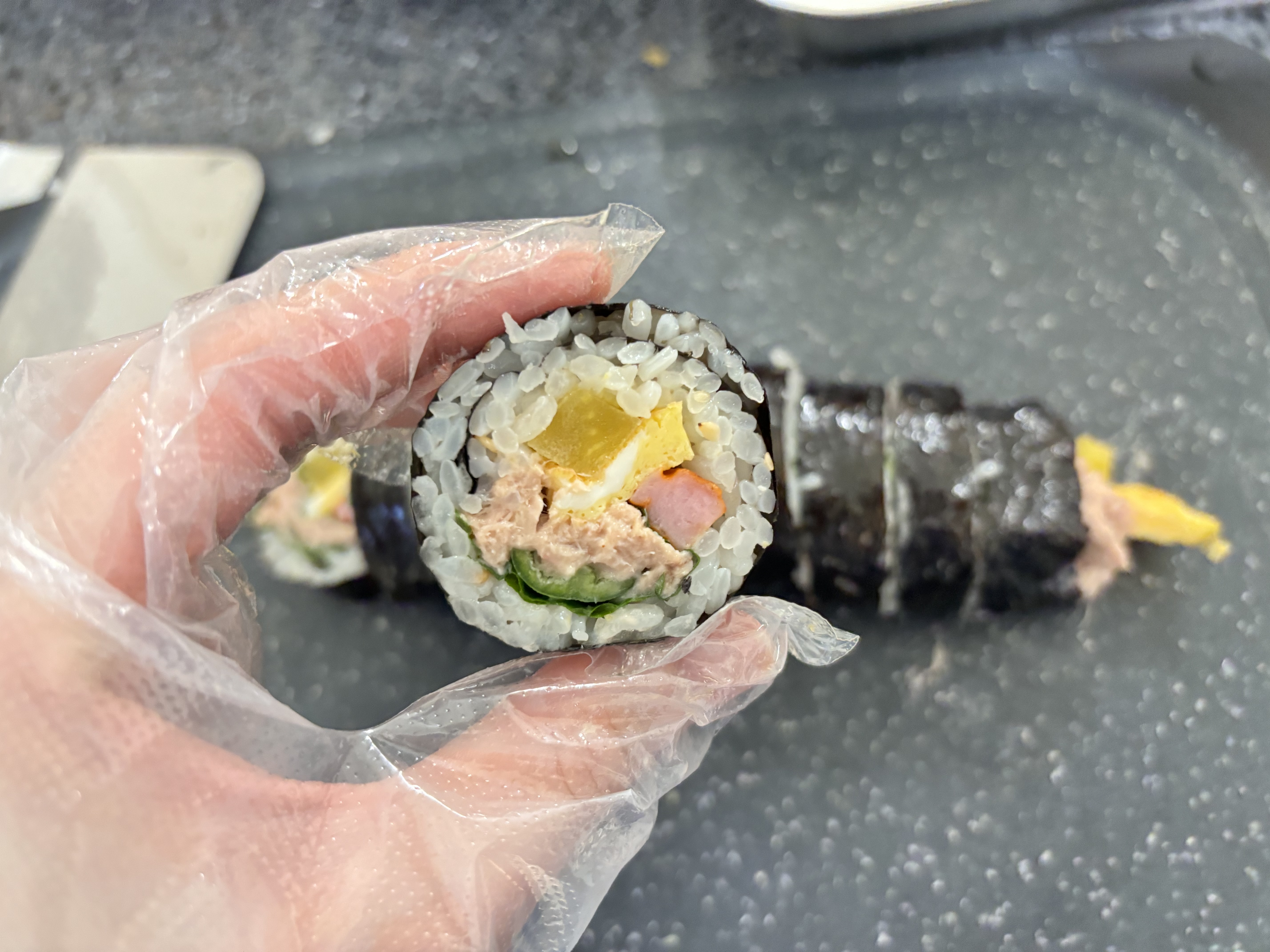 땡초참치김밥