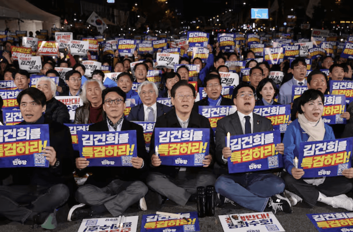 김건희 특검법 내용 의결 대립 여론