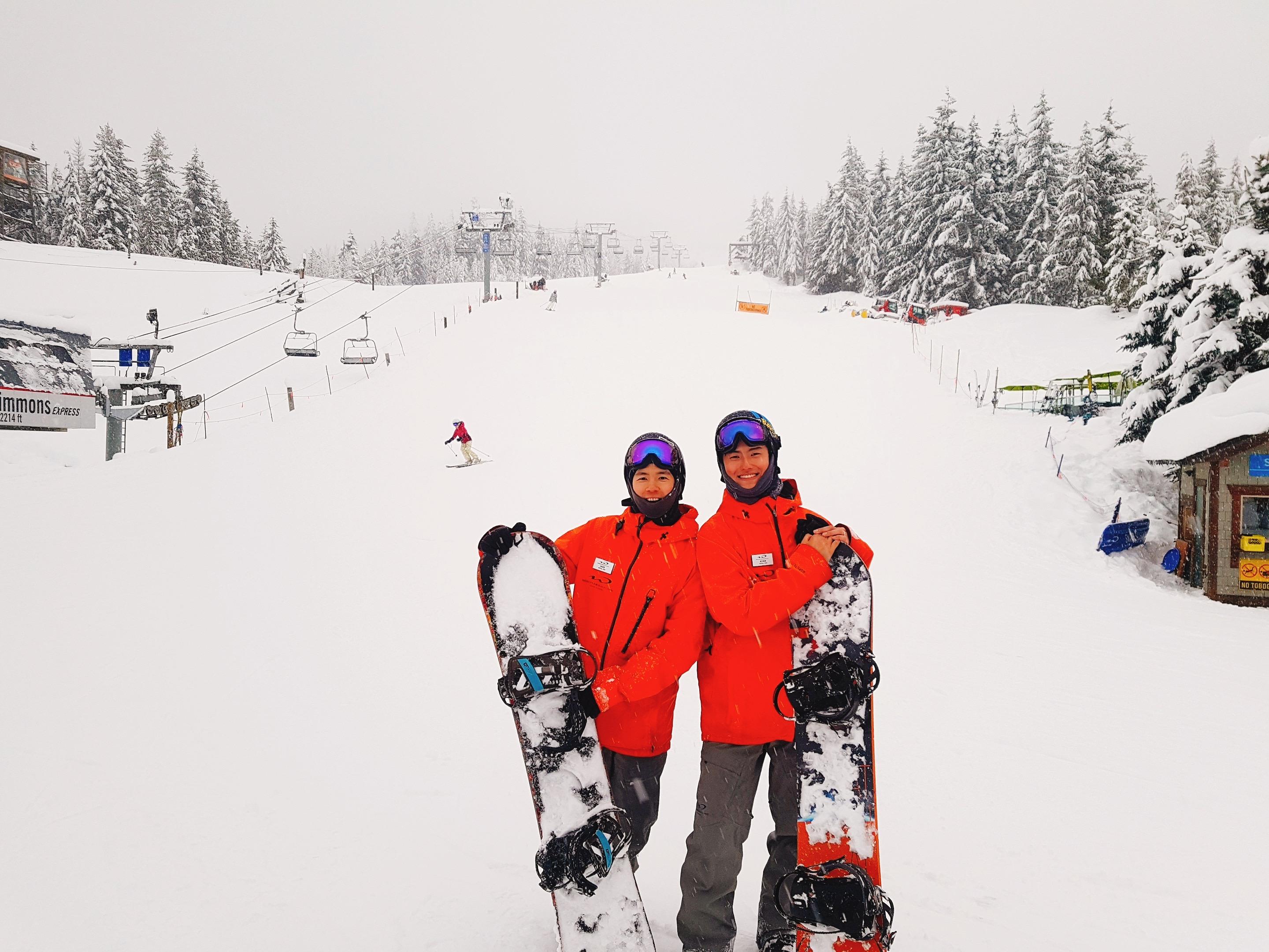  Korean Snowboard Instructor:Back In the Day in Whistler