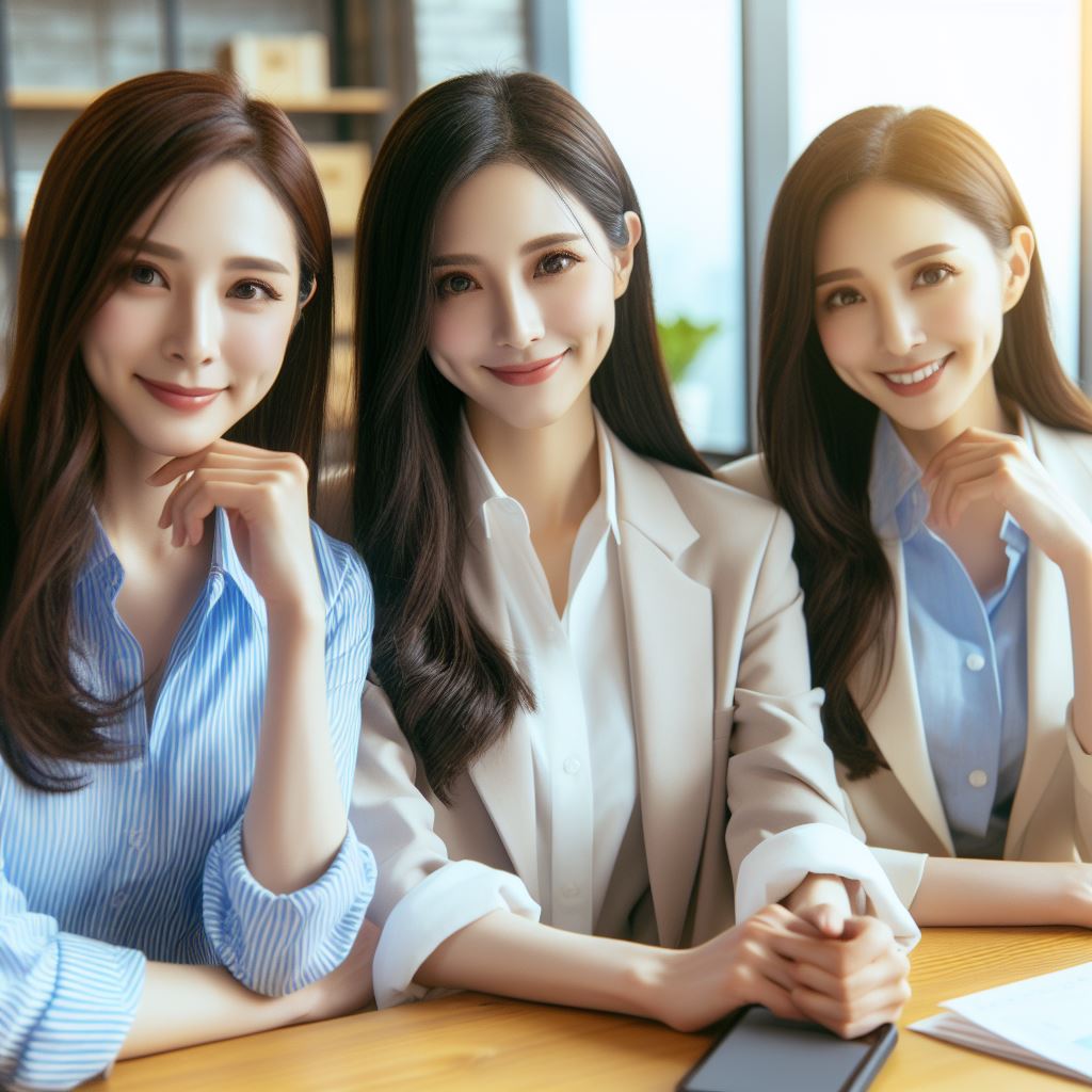 MZ세대-여성으로-구성된-팀원-사진