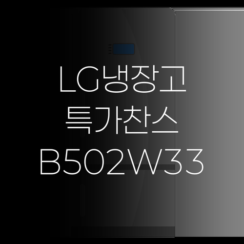LG전자 냉장고 특가 정보 화이트 B