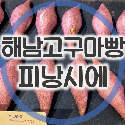  해남 고구마빵 피낭시에, 내돈내산 후기 및 택배정보