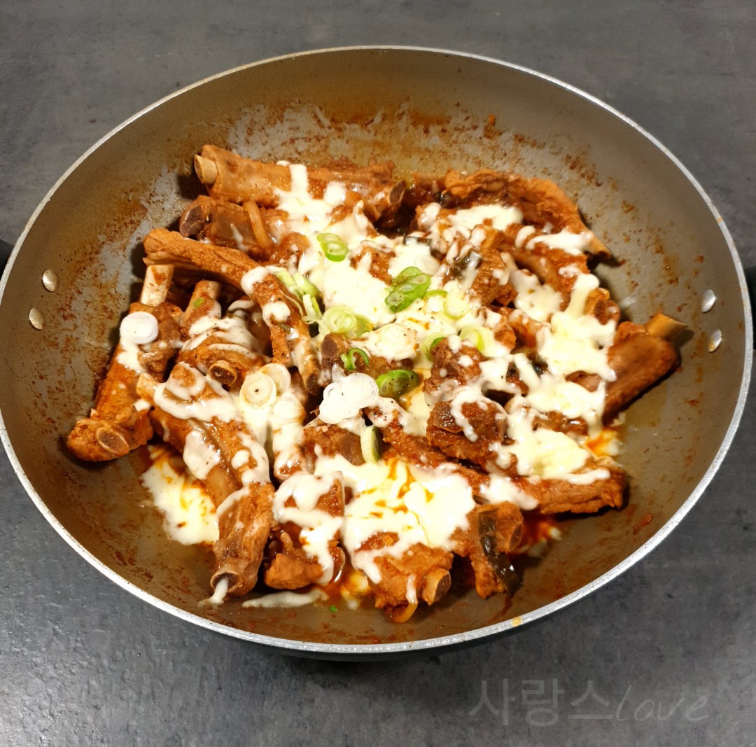  백종원 치즈등갈비 만들기 남편 폭식하게 만든 매운 등갈비찜 레시피
