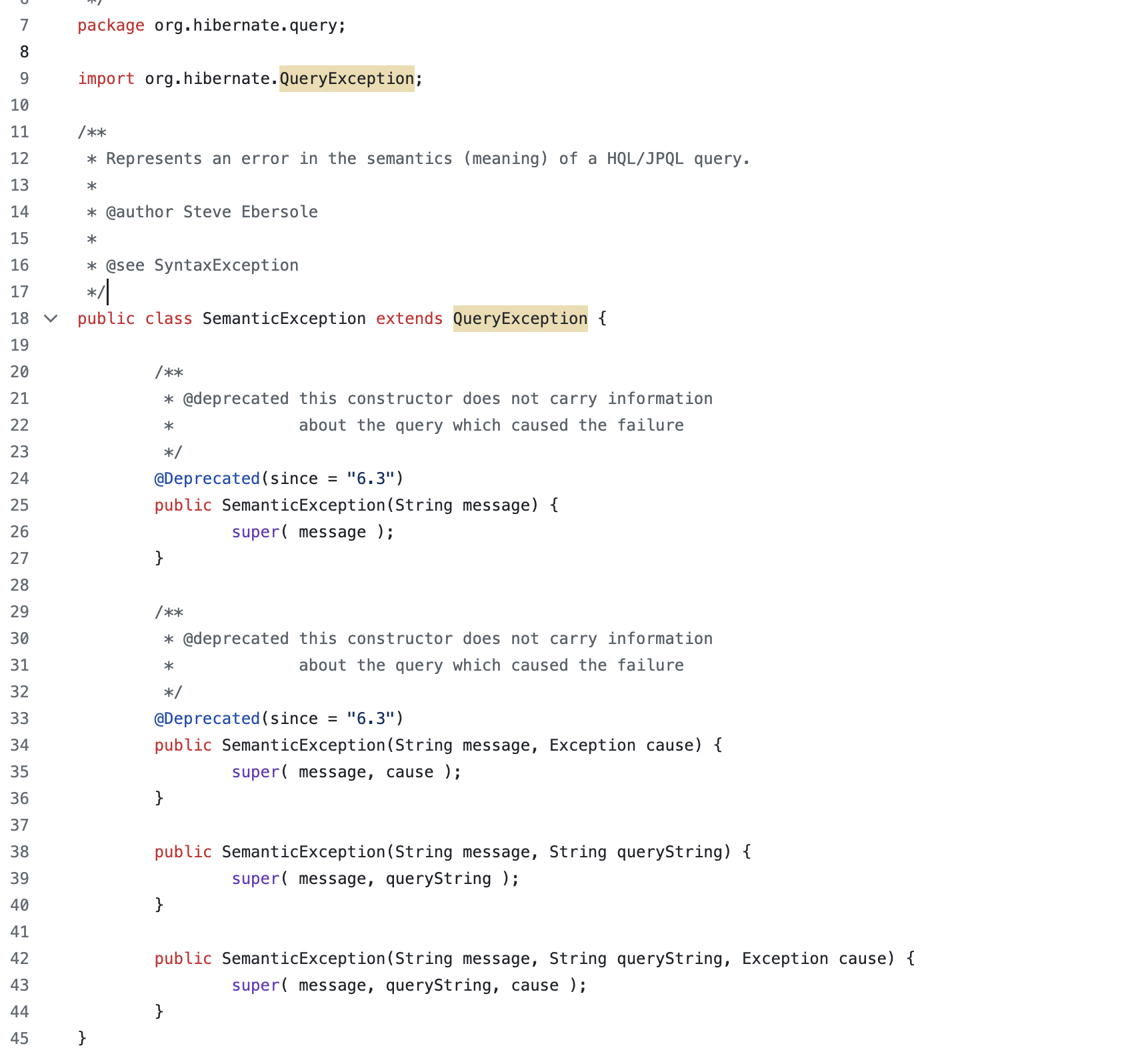  query dsl hibernate query semanticexception could not interpret path