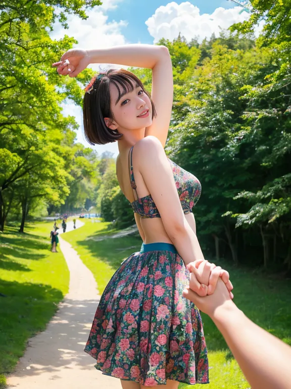 손잡아주는여자 이미지