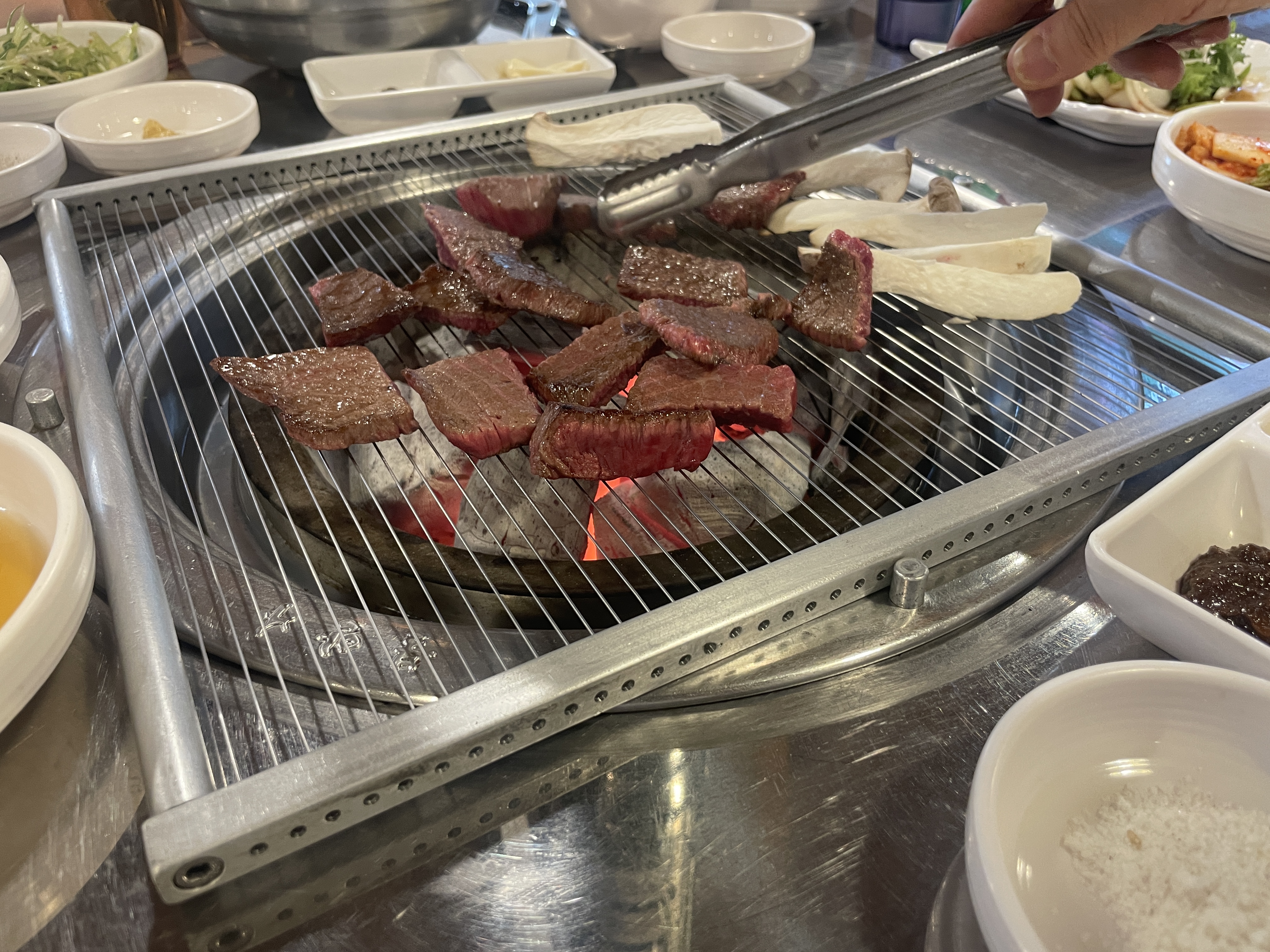 평창한우마을에서 저녁식사