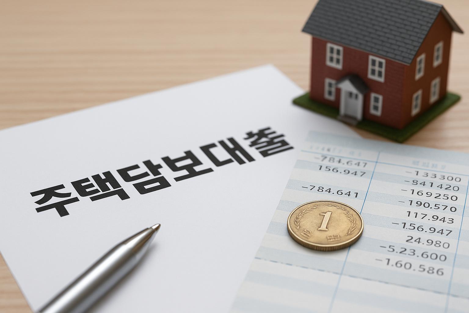 주택담보대출 마이너스