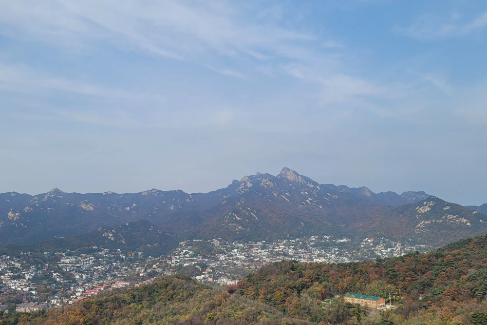 백악산 구간