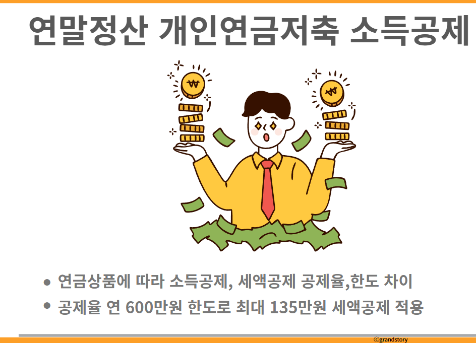 연말정산 개인연금저축 소득공제