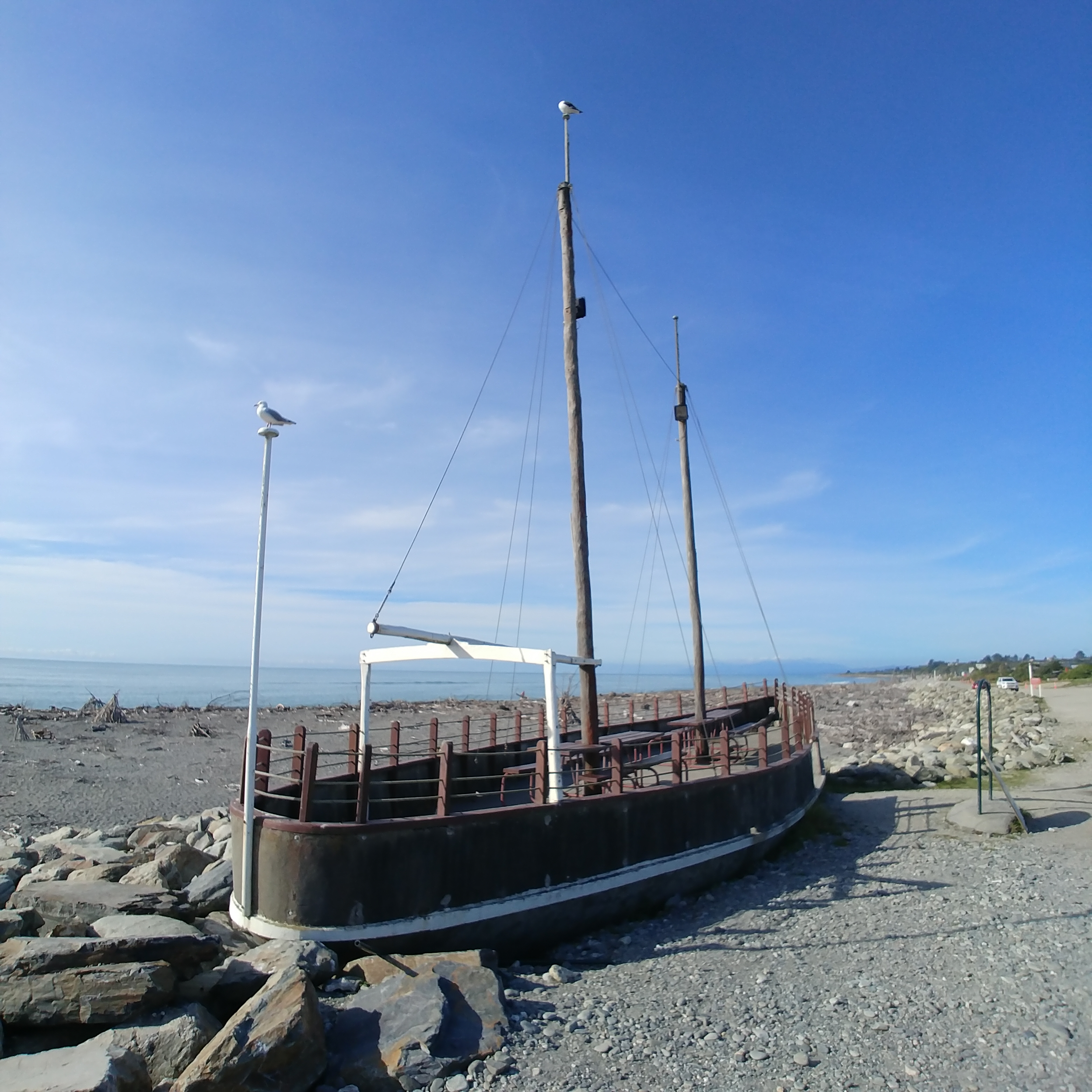 뉴질랜드 호키티카 여행 난파선 역사 Shipwreck Memorial
