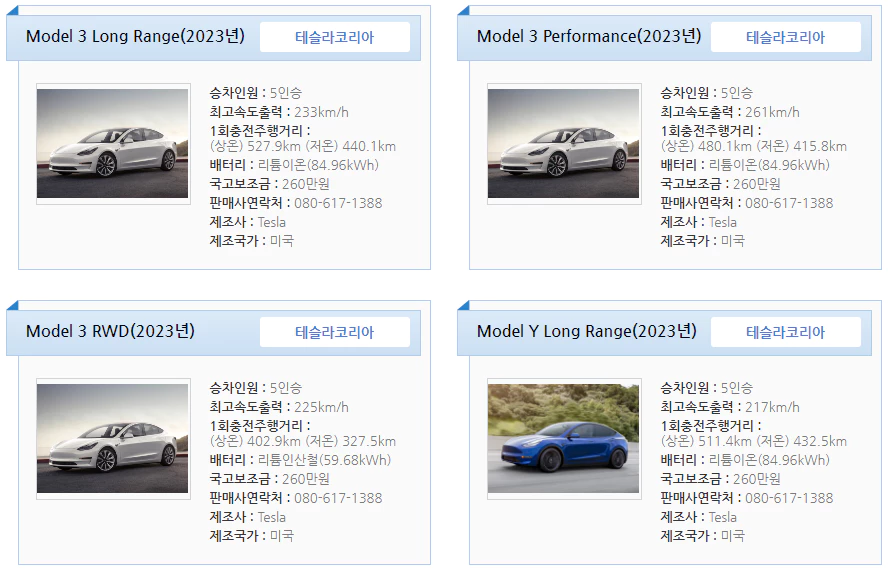 전기차국고보조금