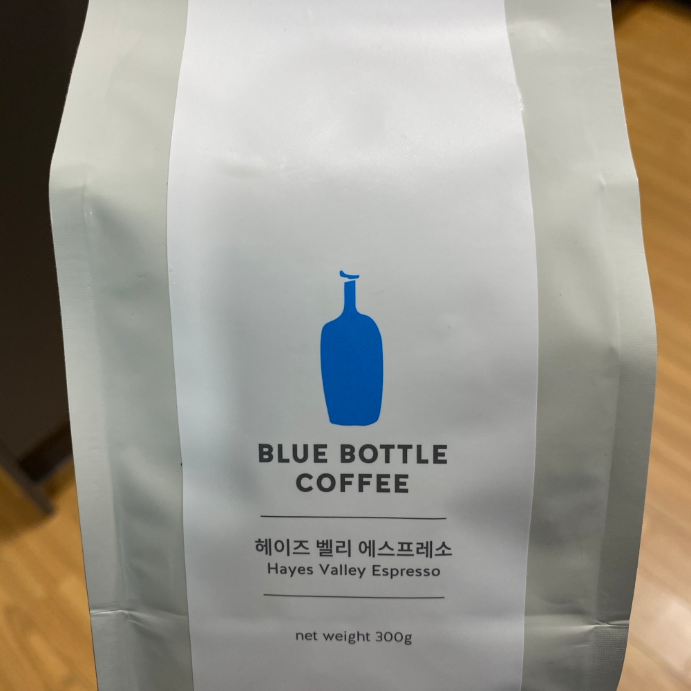 블루보틀 원두, 유리컵