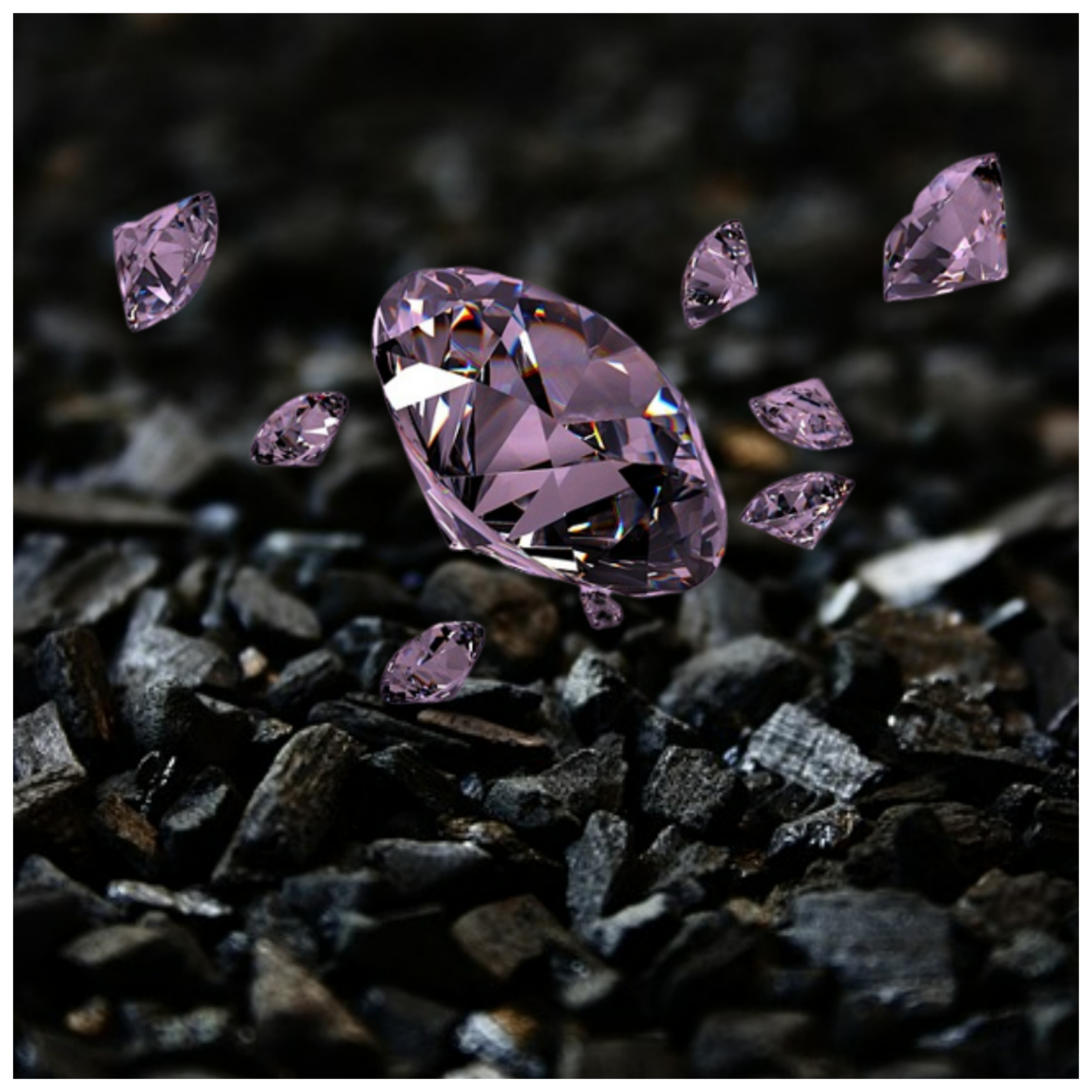 다이아몬드와 흑연&#44; 동소체&#44; 탄소