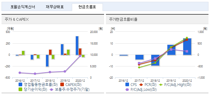 씨아이에스 재무정보