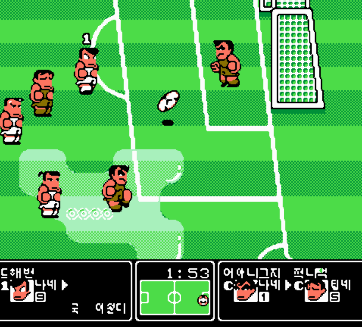  쿠니오 군의 열혈 사커 리그 - 패미컴 (Famicom) 한글패치 (K)