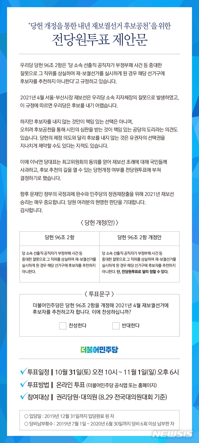  민주당 전당원투표 결과는?