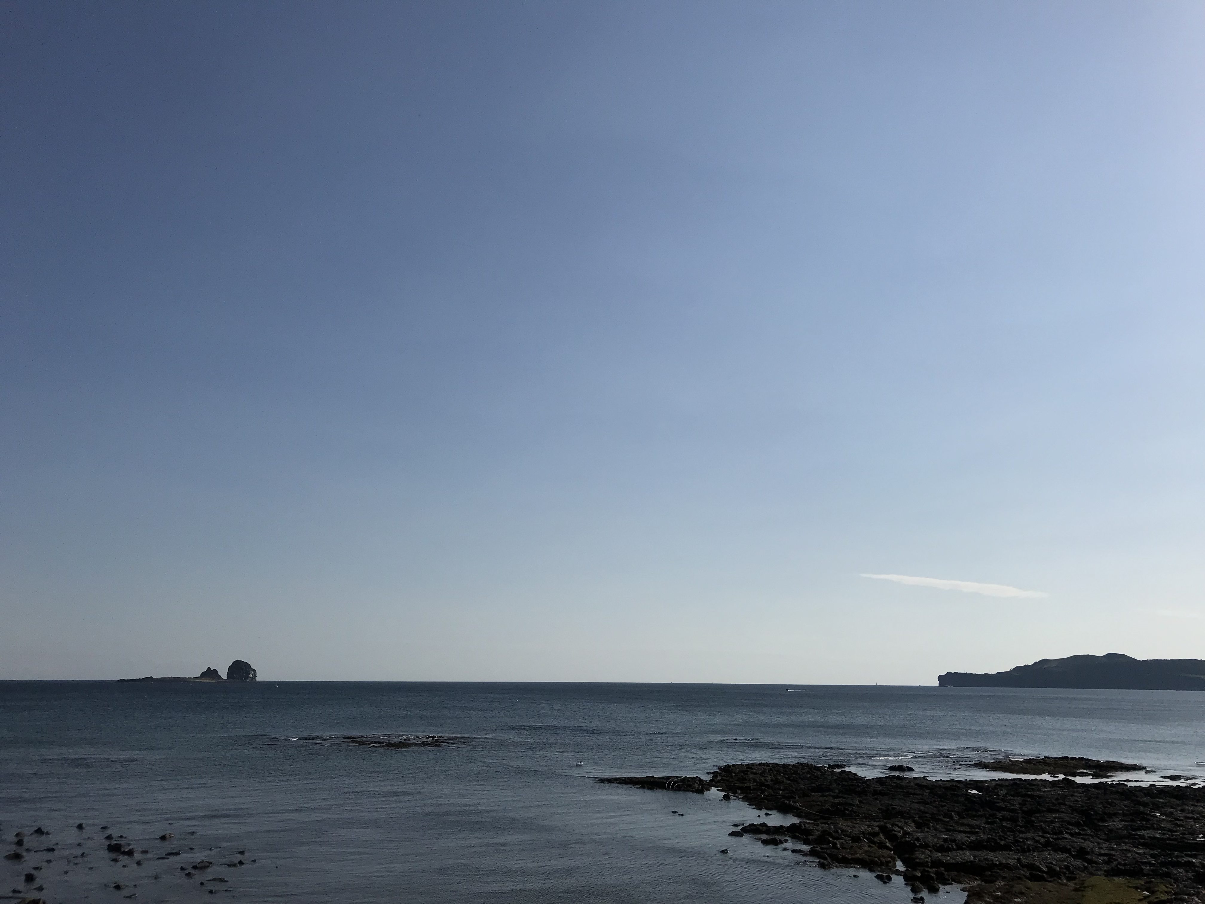  제주도 여행, 조용한 바다