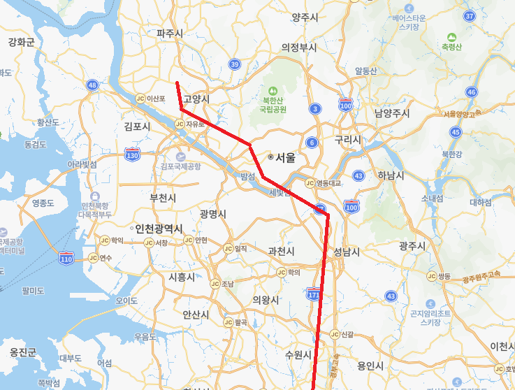  GTX A노선, 계획, 개통일, 개통역, 성남, 용인, 창릉, 광역급행철도
