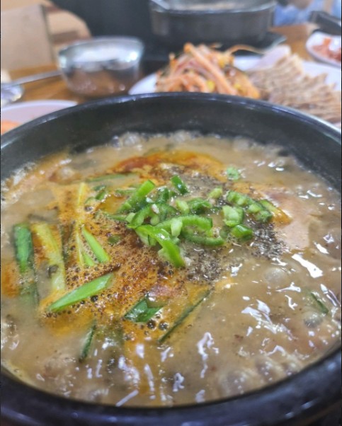 구름산추어탕 메뉴 이미지