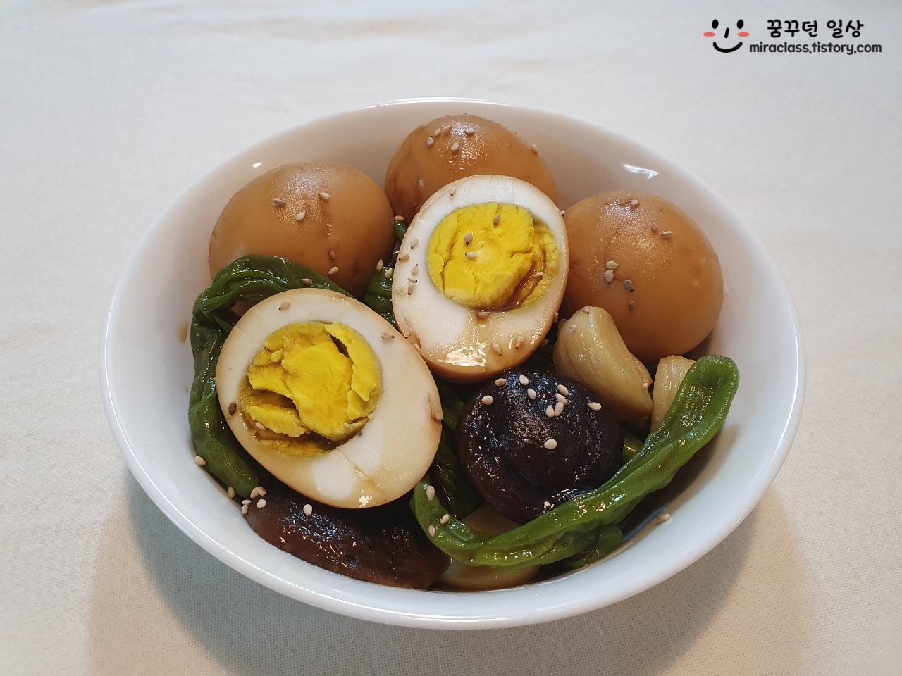  No.7 고기 육수의 재발견(꽈리고추 계란 장조림)