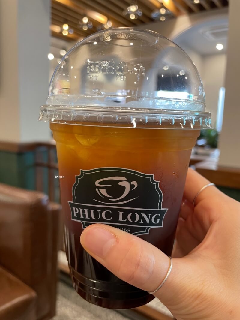 나트랑 푹롱 커피 Phuc Long Coffee - 아이스 아메