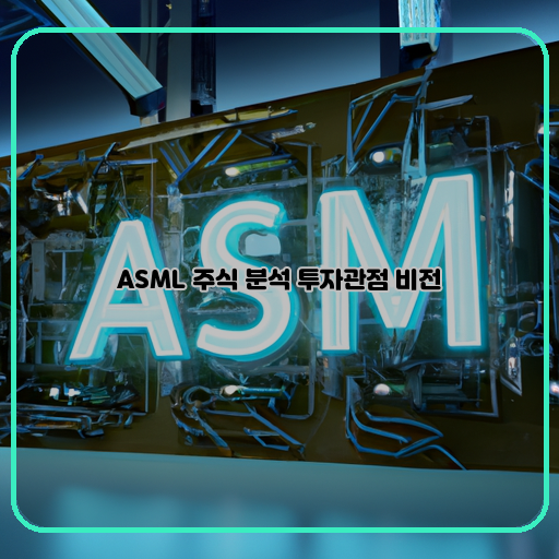  ASML, 미래 시장을 선도하는 기술력의 대명사