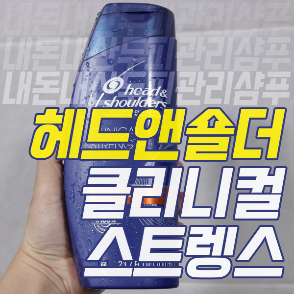  헤드앤숄더 클리니컬 스트렝스 내돈내산 두피관리샴푸추천