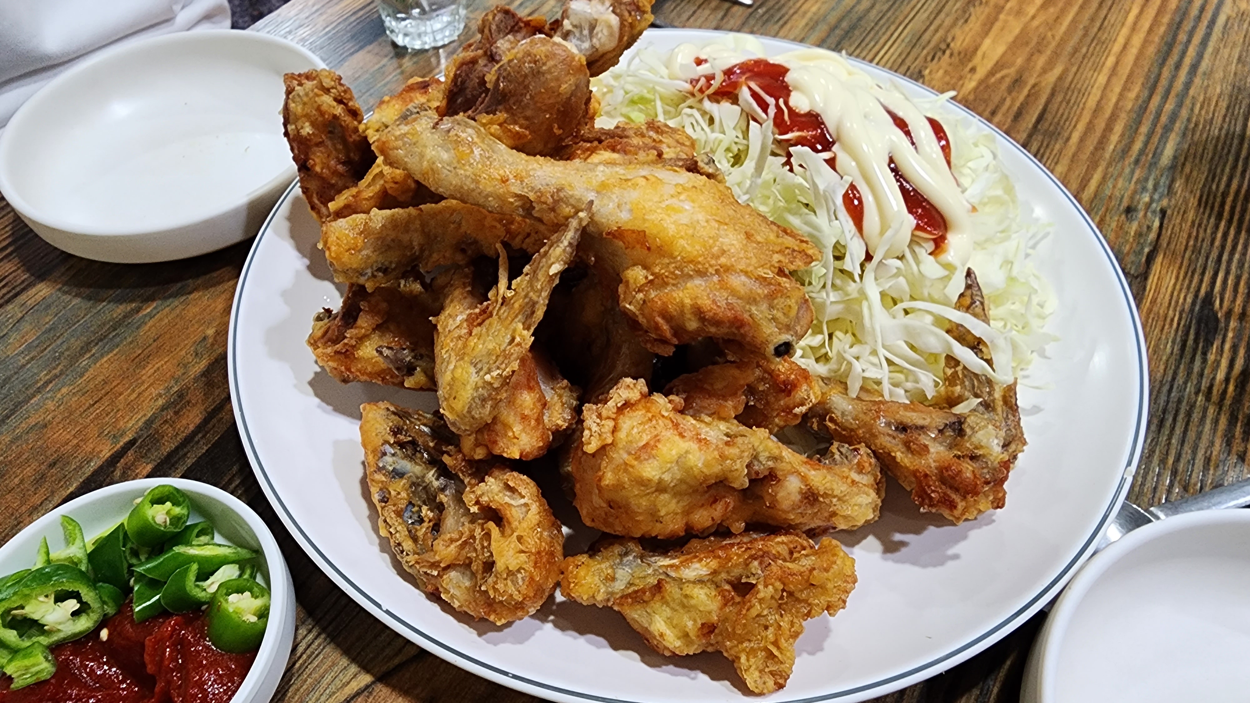  너무 좋다, 이 가격, 맛, 분위기, 왕십리 꼬랑치킨
