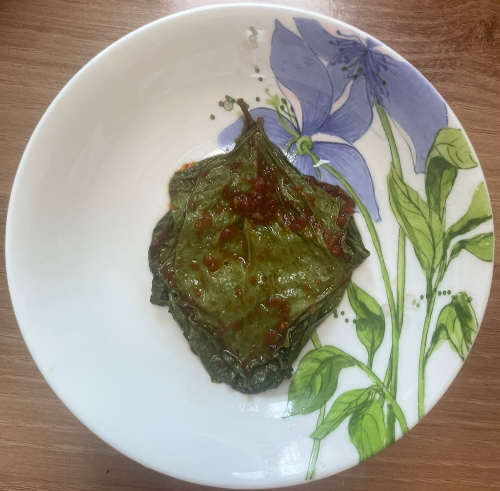 깻잎짱아찌 완성