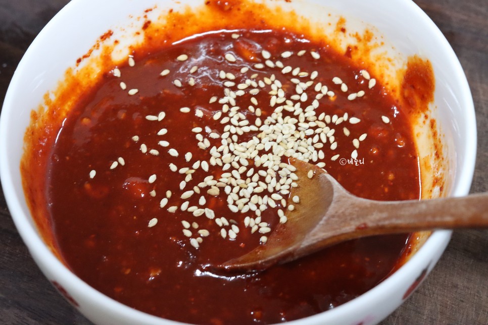 백종원 국수 레시피 백종원 비빔국수 만드는법 김치 1