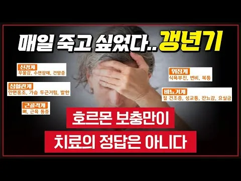 갱년기 증상 30가지